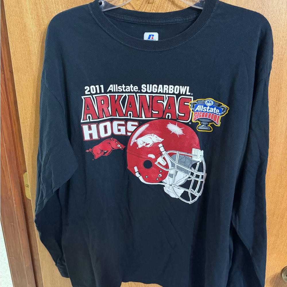 Arkansas Razorback 2011 Sugarbowl Long Sleeve T-shirt